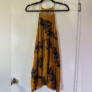 Entro - Girl’s Mustard Yellow Spaghetti Strap Top